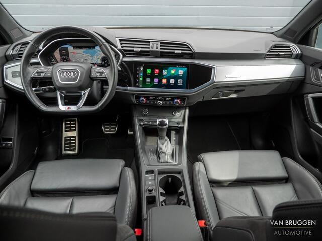 Audi Q3 Sportback 45 TFSI e S-Line Pano Sfeer Keyless Leer Camera ACC BTW 20" E-Stoelen
