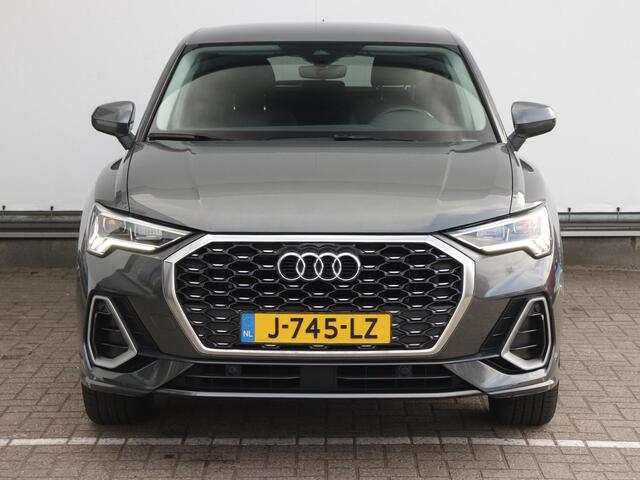 Audi Q3 Sportback 35 TFSI Pro Line | S-Line | Trekhaak | Camera | Dodehoekdetectie | Adaptive cruise | Navigatie | Stoelverwarming | Smartphone interface |