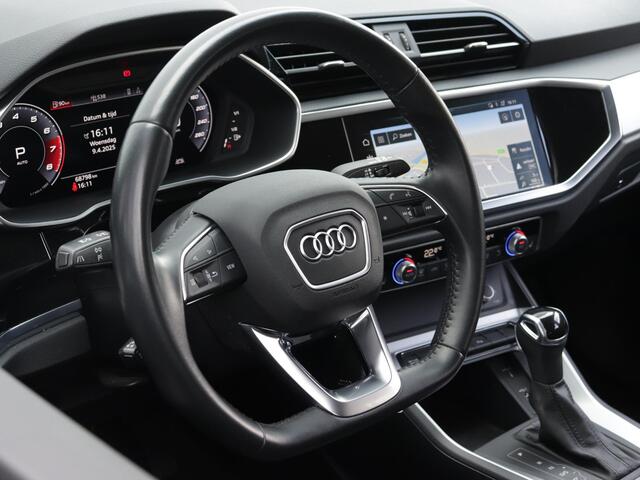 Audi Q3 Sportback 35 TFSI Pro Line | S-Line | Trekhaak | Camera | Dodehoekdetectie | Adaptive cruise | Navigatie | Stoelverwarming | Smartphone interface |