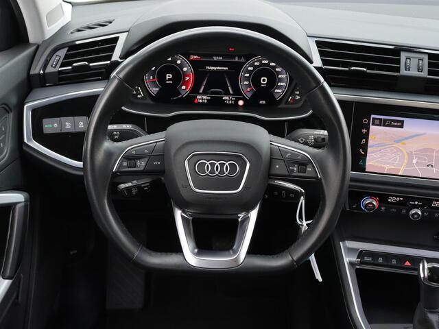Audi Q3 Sportback 35 TFSI Pro Line | S-Line | Trekhaak | Camera | Dodehoekdetectie | Adaptive cruise | Navigatie | Stoelverwarming | Smartphone interface |