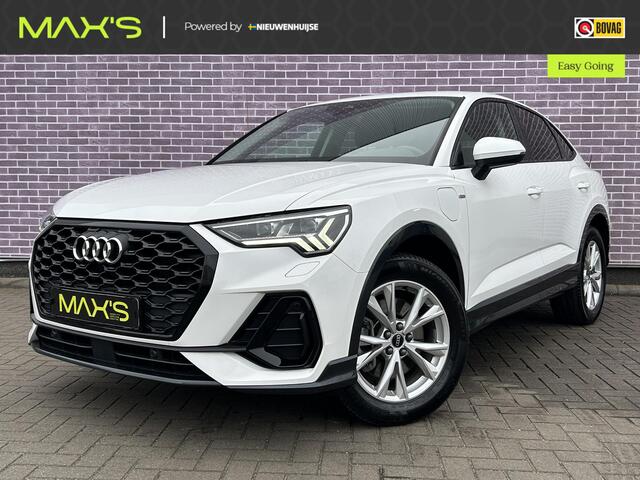 Audi Q3 Sportback 45 TFSI e S Edition | PHEV | Adaptieve Cruise Control | S-Line exterieur | Stoelverwarming | Fullmap navigatie | Trekhaak elektrisch | Sonos Premium Audio | Matrix LED Koplampen | Parkeercamera | 18"LM-velgen