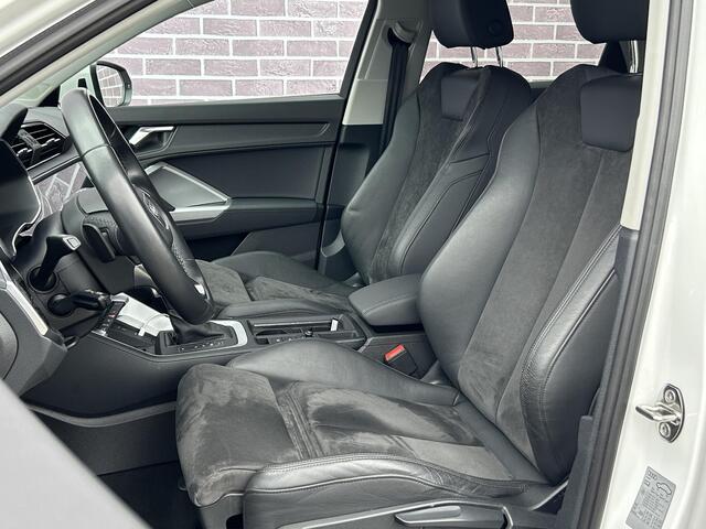 Audi Q3 Sportback 45 TFSI e S Edition | PHEV | Adaptieve Cruise Control | S-Line exterieur | Stoelverwarming | Fullmap navigatie | Trekhaak elektrisch | Sonos Premium Audio | Matrix LED Koplampen | Parkeercamera | 18"LM-velgen
