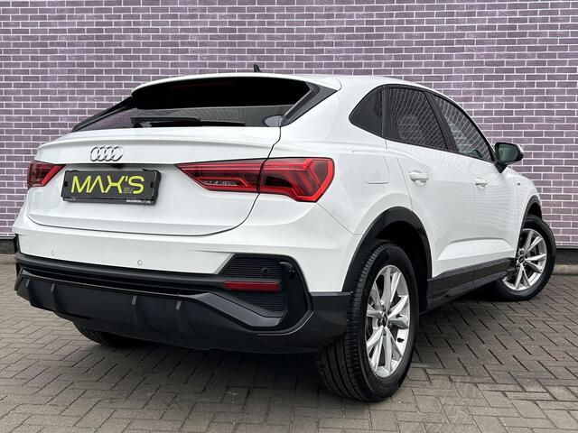 Audi Q3 Sportback 45 TFSI e S Edition | PHEV | Adaptieve Cruise Control | S-Line exterieur | Stoelverwarming | Fullmap navigatie | Trekhaak elektrisch | Sonos Premium Audio | Matrix LED Koplampen | Parkeercamera | 18"LM-velgen