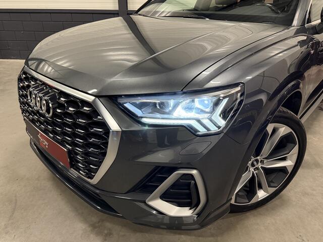 Audi Q3 Sportback 35 TFSI S-Line CARBON EDITION PANO/B&O/20"/ACC/360CAMERA/MATRIX/S-LINE LEER/STANDKACHEL/CARPLAY/KEYLESS/VIRTUAL/SFEER/DAYTONA-GRAU/NIEUWPRIJS ¤ 73.185,-!!!!