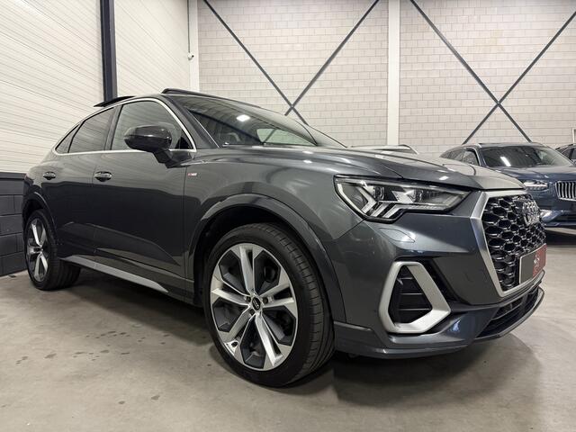 Audi Q3 Sportback 35 TFSI S-Line CARBON EDITION PANO/B&O/20"/ACC/360CAMERA/MATRIX/S-LINE LEER/STANDKACHEL/CARPLAY/KEYLESS/VIRTUAL/SFEER/DAYTONA-GRAU/NIEUWPRIJS ¤ 73.185,-!!!!