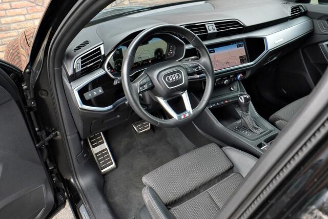 Audi Q3 Sportback 45 TFSI e S-LINE ACC, Leder, 20 Inch, Achteruitrijcamera, Navigatie