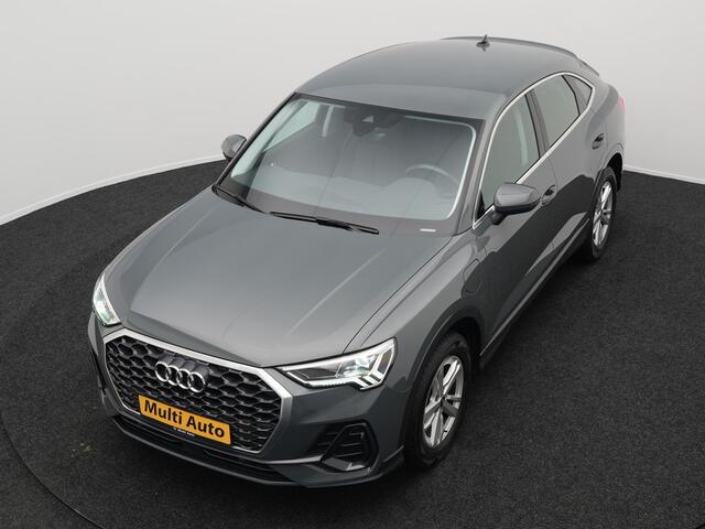 Audi Q3 Sportback 45 TFSI e Edition Plug in Hybrid Nano Grey Metallic 245pk PHEV | Navigatie | Adaptive Cruise | Trekhaak af Fabriek | Stoelverwarming | DAB | Climate Control | Virtual |