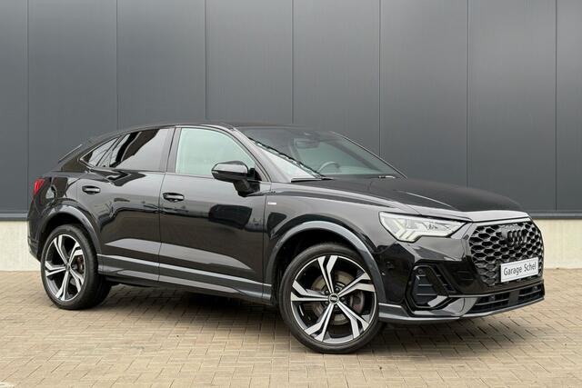 Audi Q3 Sportback 45 TFSI S line - Panorama - Memory - Matrix LED - 360 camera - Elektrische achterklep - Navi - Black pack - Rijklaar