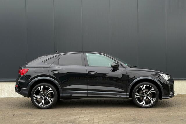 Audi Q3 Sportback 45 TFSI S line - Panorama - Memory - Matrix LED - 360 camera - Elektrische achterklep - Navi - Black pack - Rijklaar