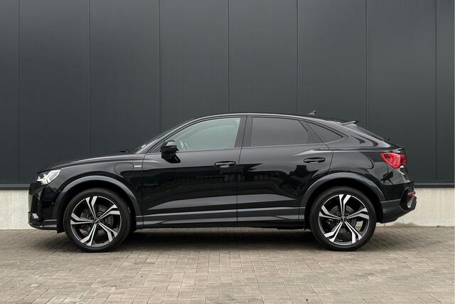 Audi Q3 Sportback 45 TFSI S line - Panorama - Memory - Matrix LED - 360 camera - Elektrische achterklep - Navi - Black pack - Rijklaar