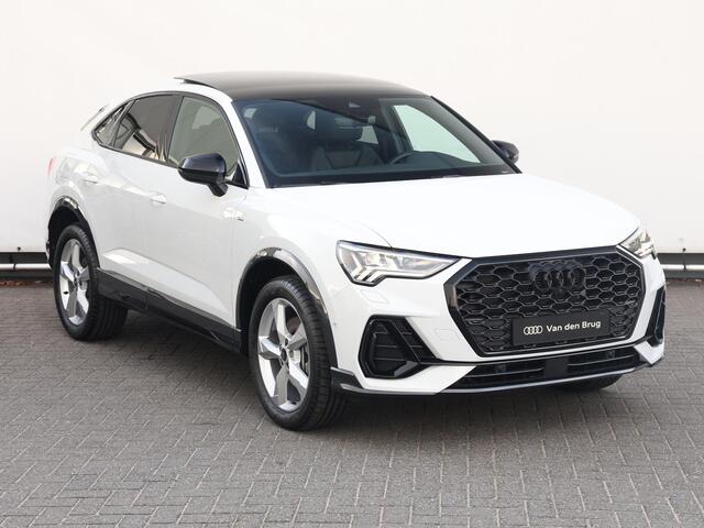 Audi Q3 Sportback 45 TFSI e Edition | Pano dak | Optiek zwart plus | Sonos | Elektrische voorstoelen met geheugen | Nieuwprijs ¤ 75.266,00
