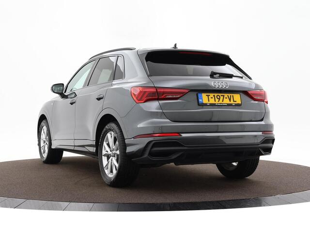 Audi Q3 35 TFSI S 150pk S-Tronic S Line · Camera · Navigatie · Adaptieve Cruise Control · 18'' Velgen · Zwart optiek · Apple Carplay/Android Auto · Garantie t/m 19-09-2027 of 100.000km