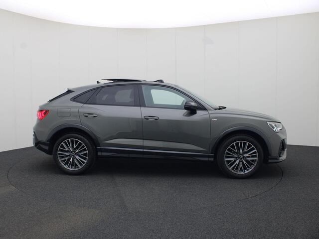 Audi Q3 Sportback 35 TFSI/150PK S Line · Panoramadak · Leder/Alcantara · Drive select · Garantie tot augustus 2029 of 100000km
