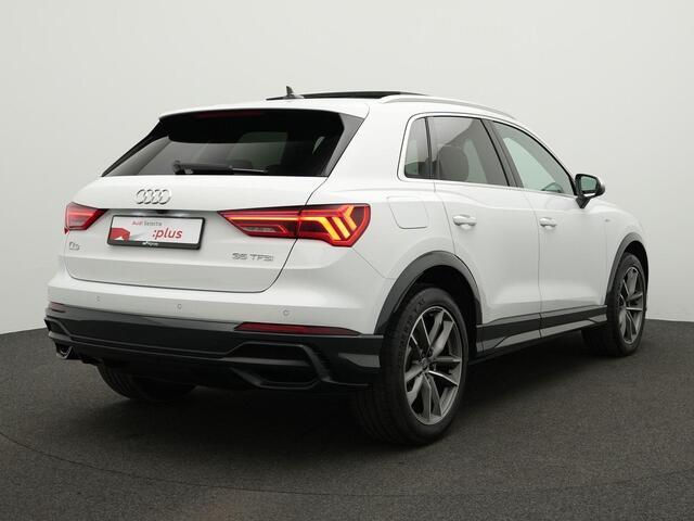 Audi Q3 35 TFSI 150 pk S-tronic S edition / S-Line | Panoramadak | Elektr. stoelen | Leder/alcantara | Navigatie | Achteruitrijcamera
