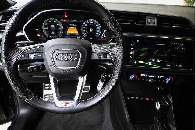 Audi Q3 Sportback 45 TFSIe 245pk S Edition | Google Earth navigatie | Apple Carplay | Elektrische kofferklep | 100% (Dealer) onderhouden label