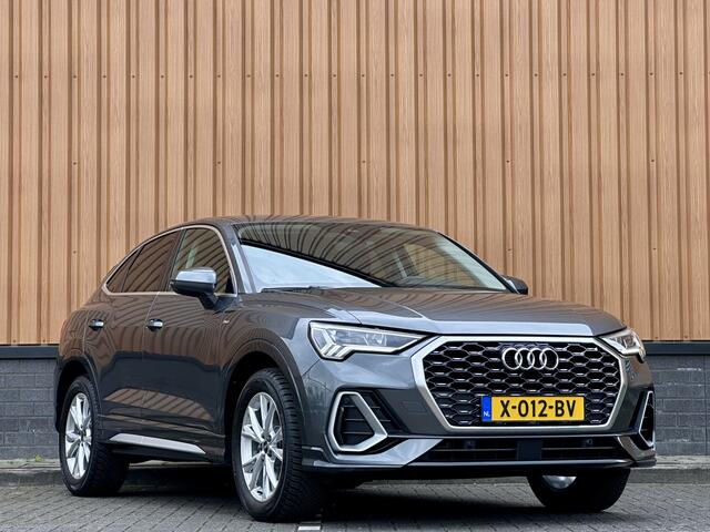 Audi Q3 Sportback 35 TFSI S Edition | Adaptive Cruise Control | Afn. Trekhaak | Achteruitrijcamera | Parkeersensoren | Stoelverwarming | LED | Apple Carplay | Android Auto | Elektrische Achterklep