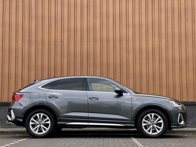 Audi Q3 Sportback 35 TFSI S Edition | Adaptive Cruise Control | Afn. Trekhaak | Achteruitrijcamera | Parkeersensoren | Stoelverwarming | LED | Apple Carplay | Android Auto | Elektrische Achterklep