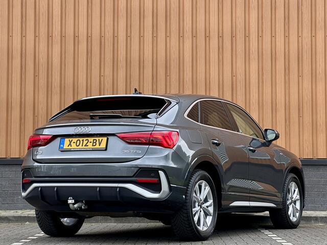 Audi Q3 Sportback 35 TFSI S Edition | Adaptive Cruise Control | Afn. Trekhaak | Achteruitrijcamera | Parkeersensoren | Stoelverwarming | LED | Apple Carplay | Android Auto | Elektrische Achterklep