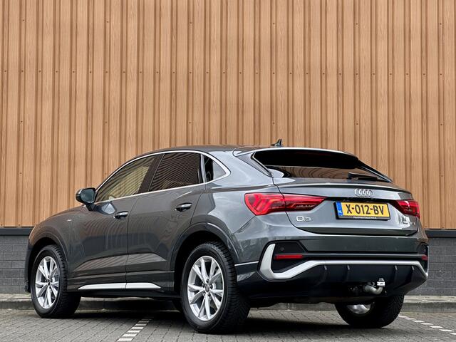Audi Q3 Sportback 35 TFSI S Edition | Adaptive Cruise Control | Afn. Trekhaak | Achteruitrijcamera | Parkeersensoren | Stoelverwarming | LED | Apple Carplay | Android Auto | Elektrische Achterklep