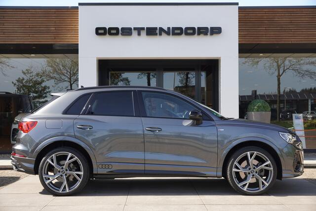 Audi Q3 45TFSIe/245pk S-Line|2023|Panoramadak|Trekhaak|21"LMV|Sonos|Matrix-LED|Keyless|Optik Schwarz|Cruise+ACC|Blindspot|El.stoelverstelling