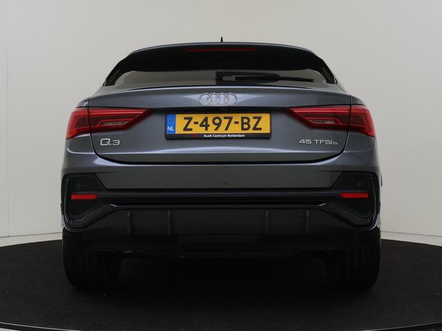 Audi Q3 Sportback 45 TFSI e S Edition | Navigatie Plus | Keyless | Lederen bekleding | Stoelverwarming | Elektrische achterklep | LED verlichting | Achteruitrijcamera | CarPlay |