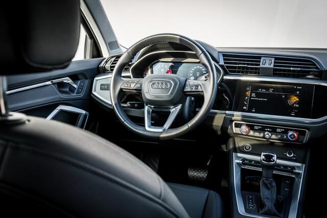 Audi Q3 1.4 150 pk TFSI Advanced Edition AUTOMAAT RIJKLAAR INCL GARANTIE. | Virtual Cockpit | Zwart Leder | Audi drive select-systeem | Sfeer Verl |