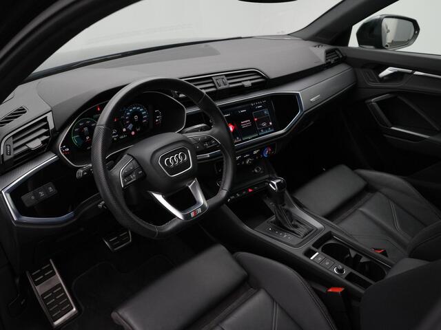 Audi Q3 45 TFSI e 245 pk S-tronic S edition | Panoramadak | Leder | SONOS | Achteruitrijcamera | Navigatie | Stoelverwarming | Adaptive Cruise