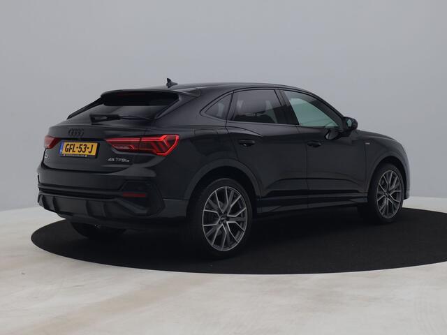 Audi Q3 Sportback 45 TFSi e 245 PK S-Tronic S-Line | VIRTUAL | KEYLESS | SHADOW | CAMERA | STOELVERW.