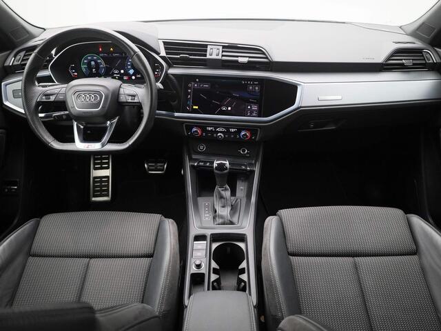 Audi Q3 Sportback 45 TFSi e 245 PK S-Tronic S-Line | VIRTUAL | KEYLESS | SHADOW | CAMERA | STOELVERW.