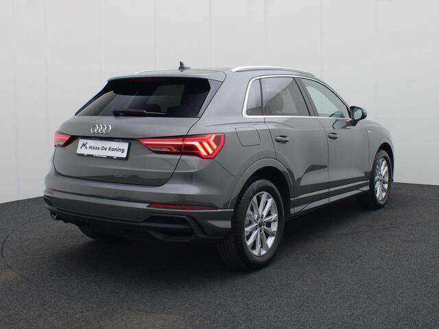 Audi Q3 35 TFSI/150PK S Line · Elektrische stoelen · Stoelverwarming · Trekhaak · Leder/Alcantara ·Garantie tot september 2029 of 100.000km