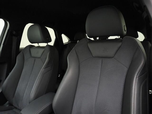 Audi Q3 Sportback 45 TFSI e 245pk S Edition · Apple/Android Car Play · Camera + Parkeersensoren · Zwenkbare trekhaak · Elektrische best. stoel · Garantie t/m 03-04-2029 of 100.000km