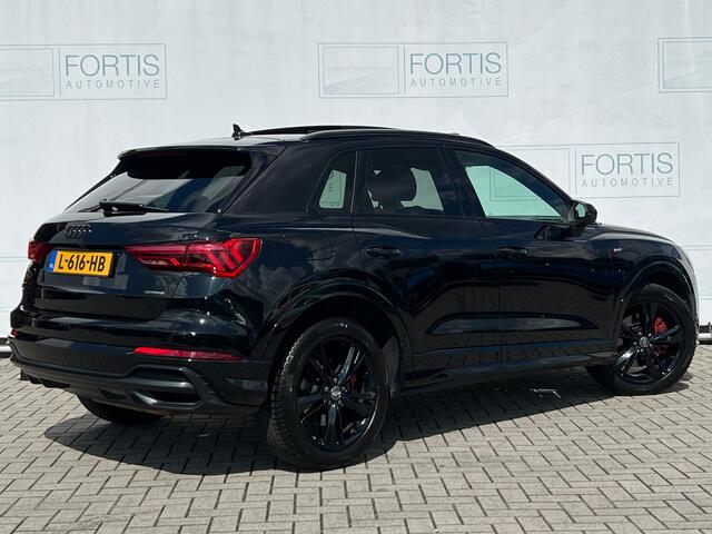Audi Q3 40 TFSI quattro S Line edition one PANO | CAMERA | ELEKTRISCHE KLEP | VIRTUAL COCKPIT | STOELVERW |