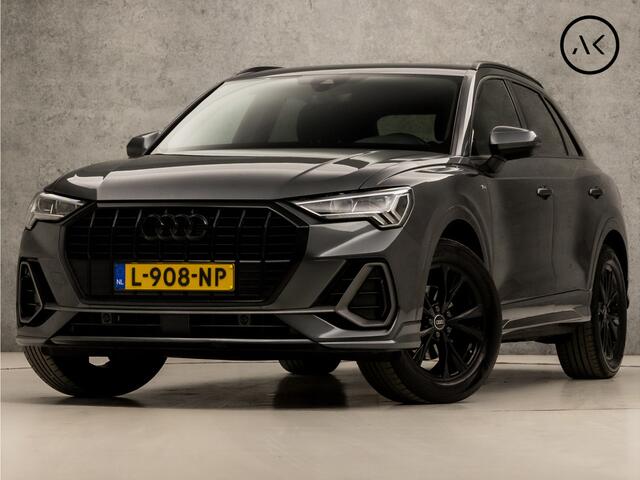 Audi Q3 35 TFSI S-Line Sport 150Pk Automaat (2X S-LINE, APPLE CARPLAY, GROOT NAVI, CAMERA, LEDER, SPORTSTOELEN, TREKHAAK, GETINT GLAS, CRUISE, NIEUWE APK, NIEUWSTAAT)