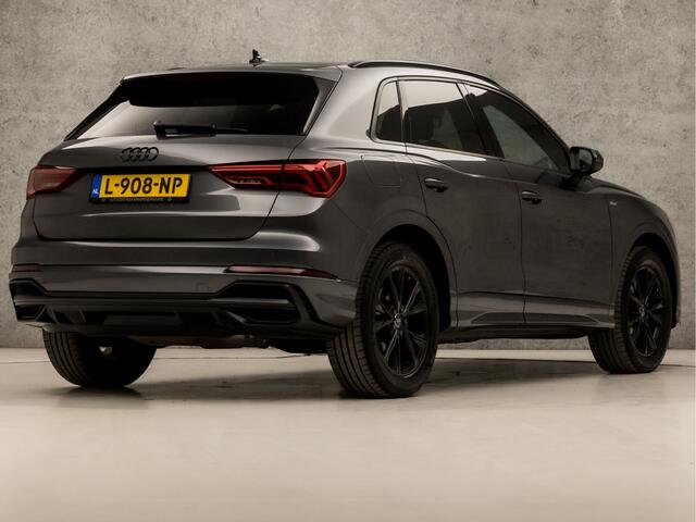 Audi Q3 35 TFSI S-Line Sport 150Pk Automaat (2X S-LINE, APPLE CARPLAY, GROOT NAVI, CAMERA, LEDER, SPORTSTOELEN, TREKHAAK, GETINT GLAS, CRUISE, NIEUWE APK, NIEUWSTAAT)