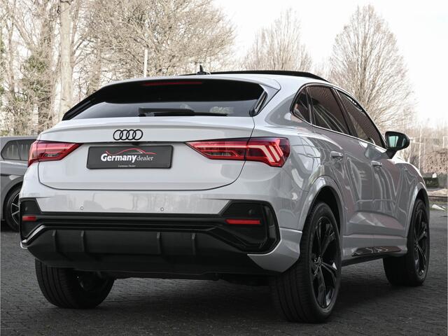 Audi Q3 Sportback 45TFSI E 245pk S-Edition Optic Black Pano Matrix Sfeerverlichting Virtual 20-Inch Keyless
