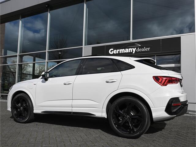 Audi Q3 Sportback 45TFSI E 245pk S-Edition Optic Black Pano Matrix Sfeerverlichting Virtual 20-Inch Keyless