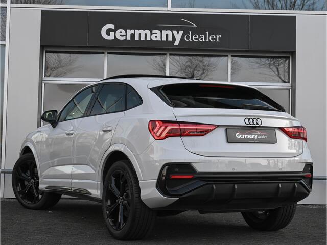 Audi Q3 Sportback 45TFSI E 245pk S-Edition Optic Black Pano Matrix Sfeerverlichting Virtual 20-Inch Keyless