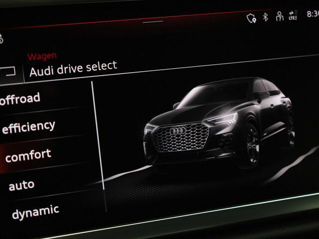 Audi Q3 Sportback 35 TFSI/150PK S Line · Drive select · Camera + Parkeersensoren · Navigatie · Garantie tot juli 2029 of 100000km