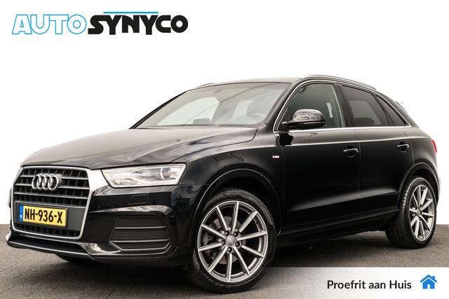 Audi Q3 1.4 TFSI Sport Pro S-Line | S-Tronic | Xenon | Trekhaak | Cruise | Navi | Stoelverwarming | 19 inch LMV
