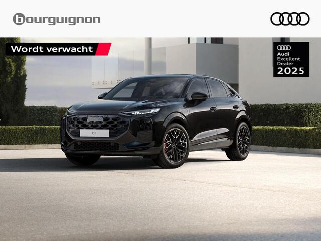 Audi Q3 S edition e-hybrid | 272 PK Sportback | Zwart Optiek | Privacyglas | 20 inch | Tech pro pakket |