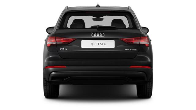 Audi Q3 45 TFSI e S edition Stoelenverwarming voor - Sportstoelen - Achterbank plus - Audi virtual cockpit plus - Parkeerhulp plus - Cruise control - Audi drive select - Automatisch bedienbare achterklep - Binnenspiegel automatisch dimmend -