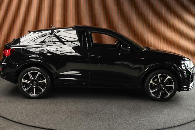 Audi Q3 Sportback 45TFSI quattro S-Line Panodak ACC B&O Leer Navi Camera Climate Elektr. bedienb. achterklep PDC LM velgen