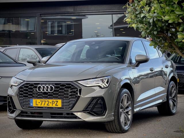 Audi Q3 Sportback 45 TFSI e ACTIE! BETAAL NU 50% 19950 DE REST IN 2JR RENTEVRIJ FINANCIEREN