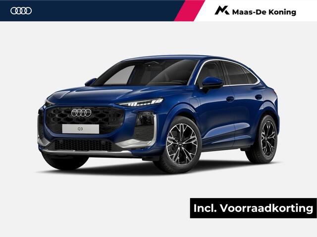 Audi Q3 Sportback 1.5 TFSI e-hybrid S edition 272 PK · Techniekpakket plus · Privacy glas · Koplampsproeiers