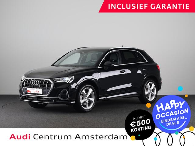 Audi Q3 45 TFSI e S edition 245pk | Navigatie | Stoelverwarming | 19 inch lichtmetalen velgen | 3 spaak afgevlakt stuurwiel