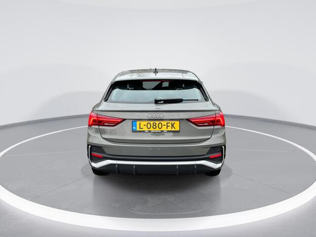 Audi Q3 Sportback 35 TFSI 150pk S Edition · Leder · Apple/Android Car Play · Adaptive Cruise Control · Stoelverwarming · Keyless · Navigatie ·