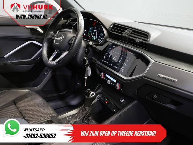Audi Q3 Sportback 45 TFSI E-Tron 245 pk S-Line Virtual Cockpit/ Pano/ Carplay/ Stoelverw./ PDC/ Trekhaak