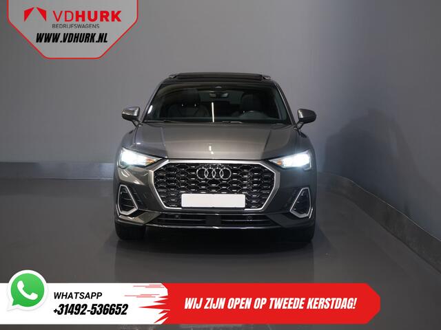Audi Q3 Sportback 45 TFSI E-Tron 245 pk S-Line Virtual Cockpit/ Pano/ Carplay/ Stoelverw./ PDC/ Trekhaak