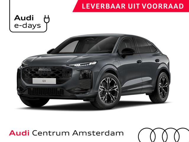 Audi Q3 Sportback S edition e-hybrid 272 pk | Techniekpakket plus | Lederen sportstoelen | Optiekpakket zwart | Privacy glas |