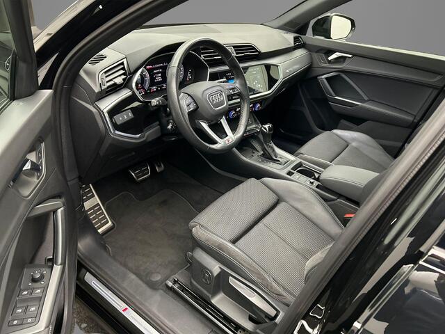 Audi Q3 45 TFSI e 245PK S edition | Pano | Trekhaak | 20-Inch | Adaptive | Comfort-Sleutel | Grootlicht-Assistent |